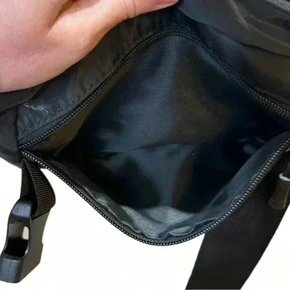 Black Belt Bag Travel Bag 9”W x 6”H - Picture 6 of 7